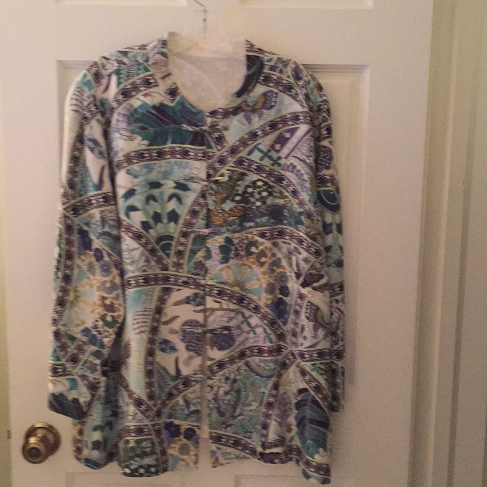 Nordstrom plus size mandarin style jacket